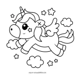 Einhorn Malvorlage 9
