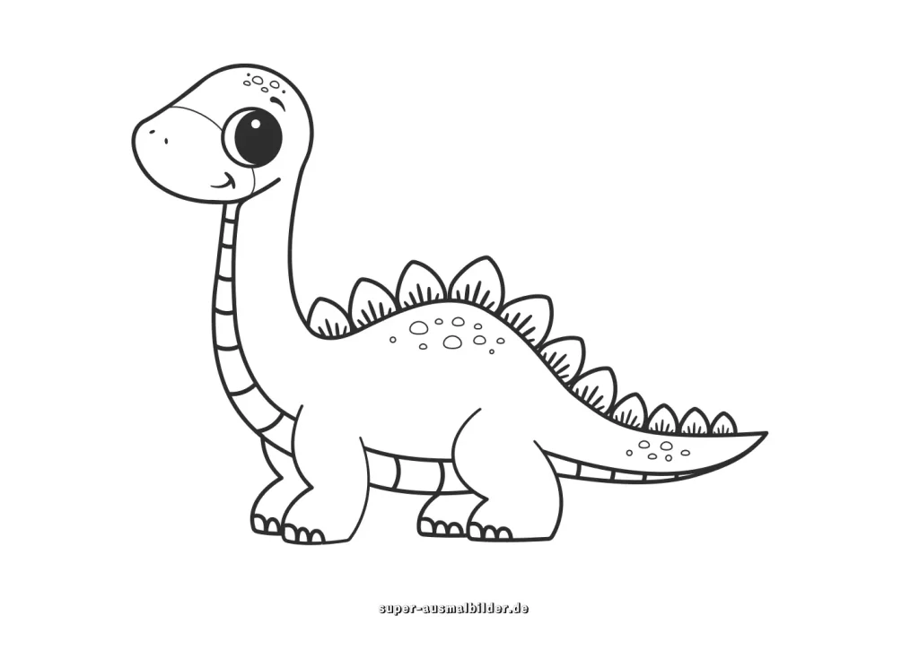 dino ausmalbilder kostenlos