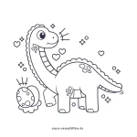 dino bild zum ausdrucken