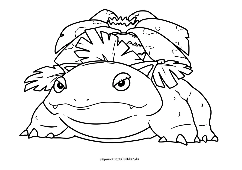 Ausmalbilder Pokémon zum Drucken A