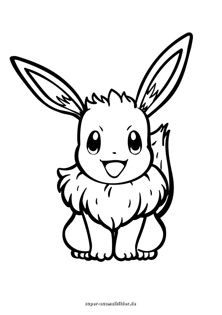Kostenlose Pokemon Ausmalbilder für Kinder & Fans
