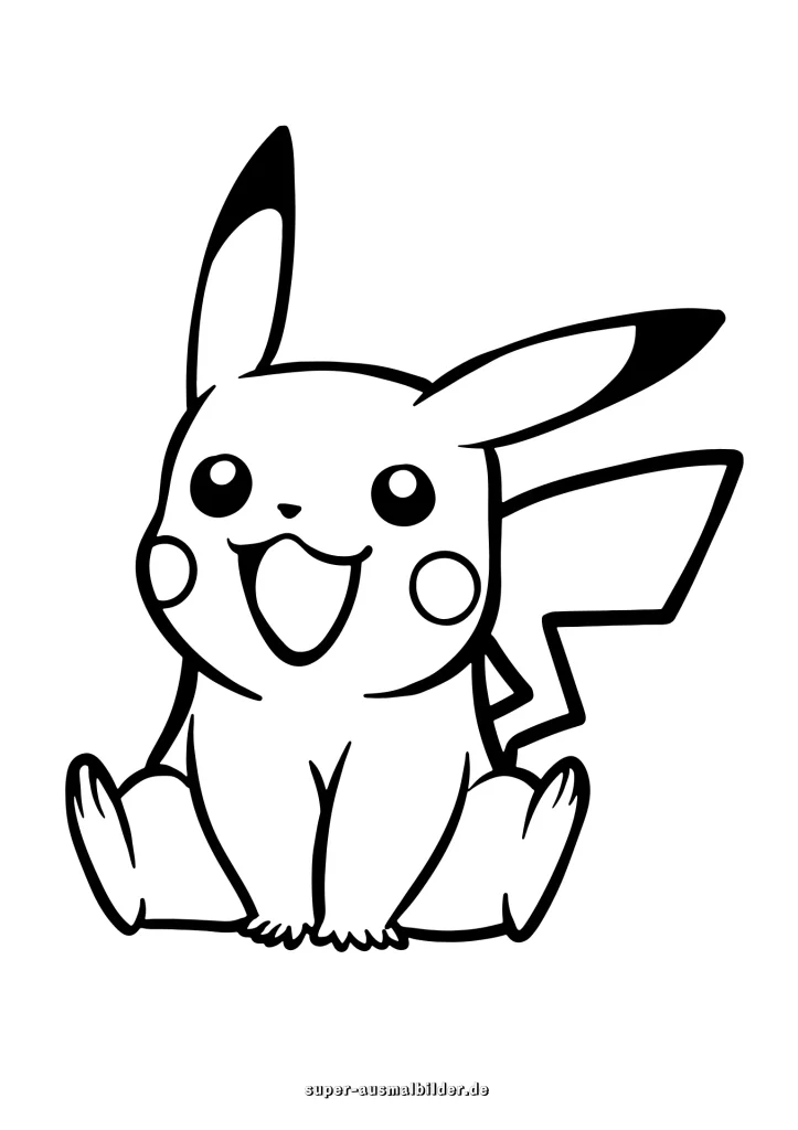 Pokémon Ausmalbilder zum Drucken für Zuhause