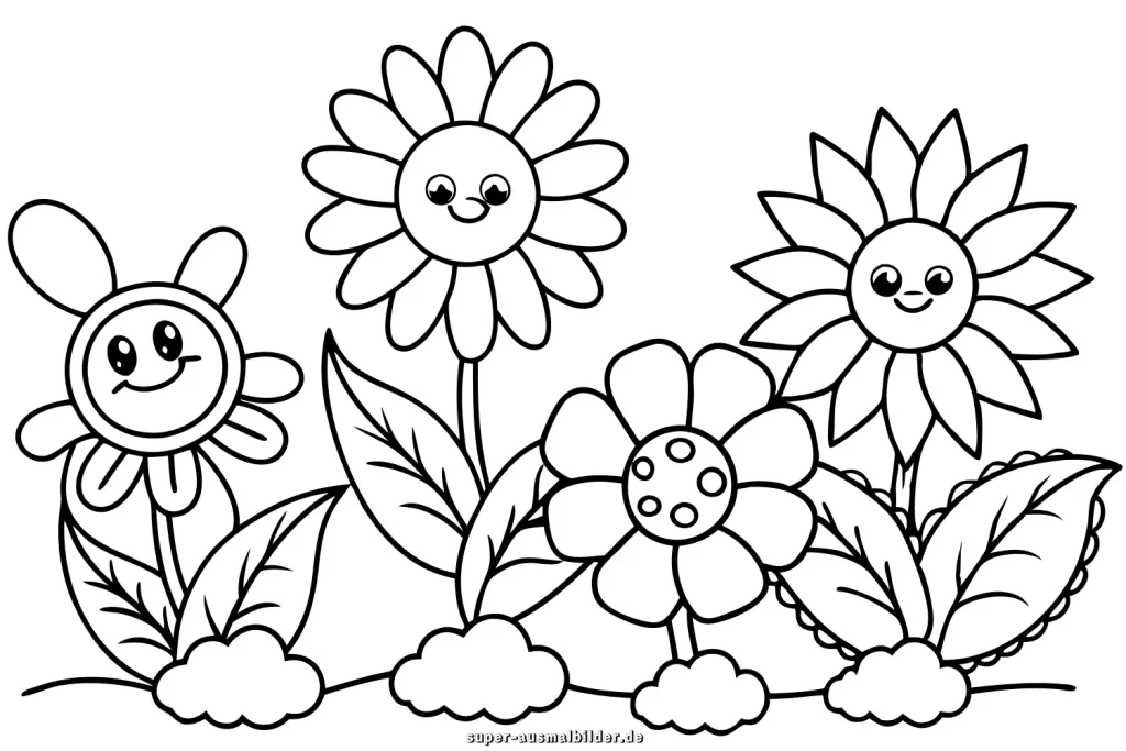 blumen vorlagen zum ausdrucken kostenlos