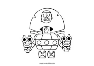 38 kostenlose Brawl Stars Ausmalbilder zum Ausdrucken