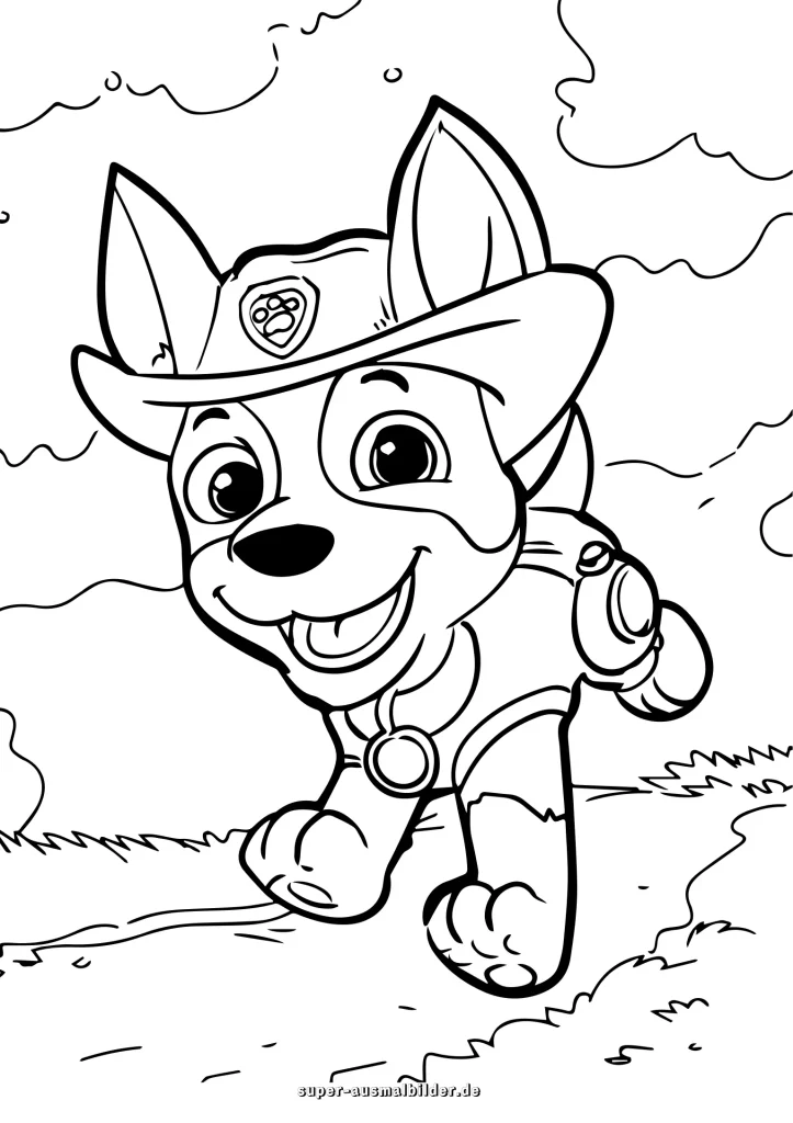 Kostenlose Ausmalbilder Paw Patrol zum Ausdrucken und Malen