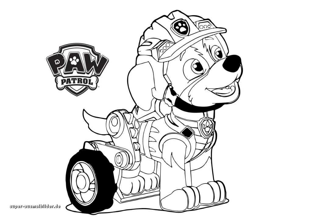 Paw Patrol Ausmalbilder kostenlos zum Ausdrucken()