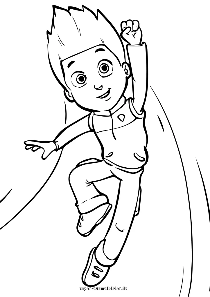 Super Paw Patrol Ausmalbilder kostenlos PDF