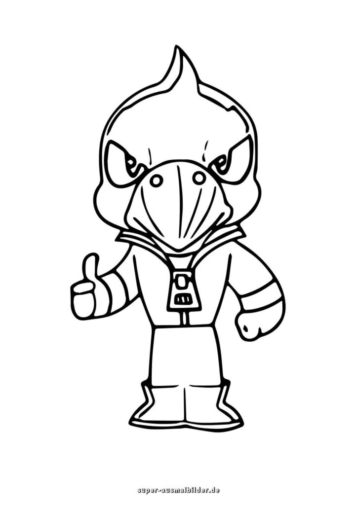 brawl stars ausmalbilder super ausmalbilder