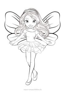 40 Malvorlagen Feen – Feen Ausmalbilder gratis zum Ausdrucken