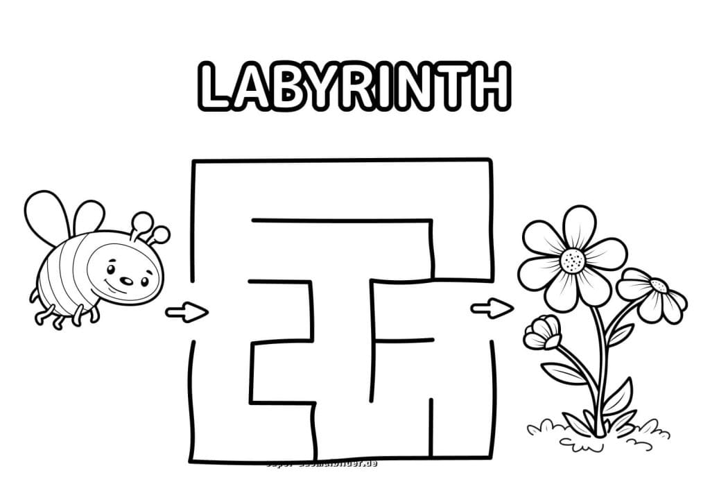 Cupcake und Tasse Labyrinth Frühstücks Labyrinth für Kinder zum kostenlosen Download
