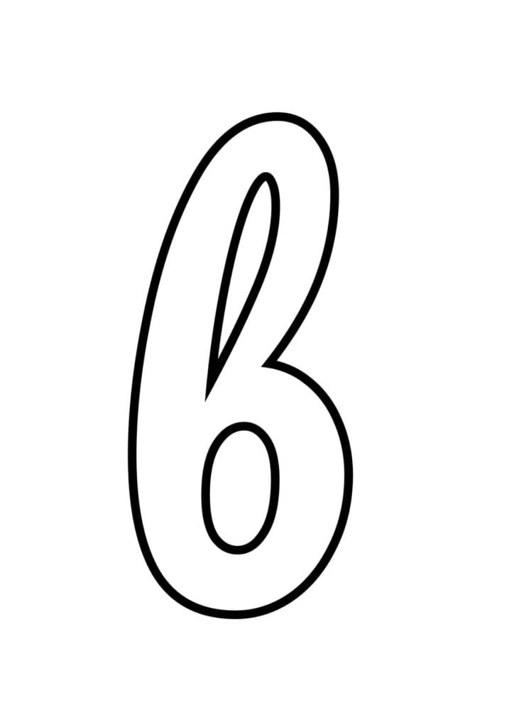 Großbuchstabe B – Kontur zum Ausmalen und Schreibenlernen