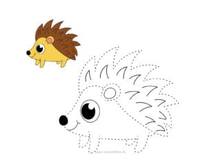 10 Linien nachfahren Übungen für Kinder – kostenlos drucken