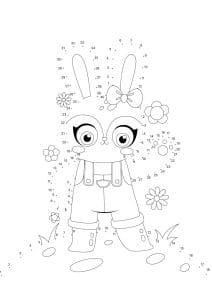 Punkte verbinden 28 – Ausmalbilder für Kinder kostenlos