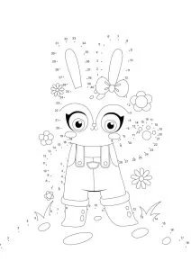 Punkte verbinden 28 – Ausmalbilder für Kinder kostenlos